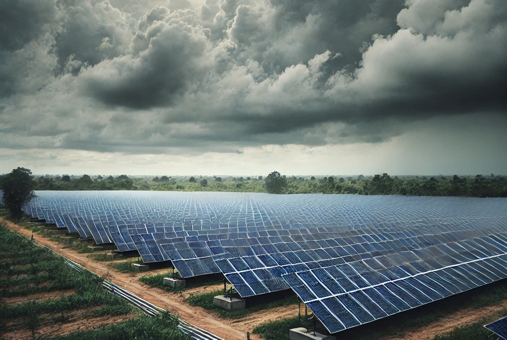 Funcionamiento de los panels solares en días nublados